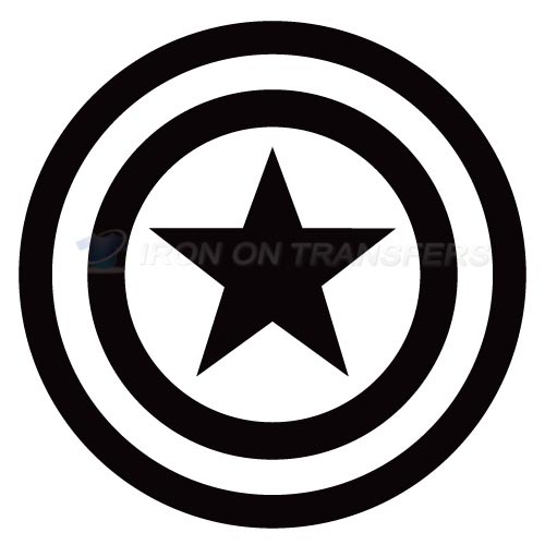 Captain America Iron-on Stickers (Heat Transfers)NO.58